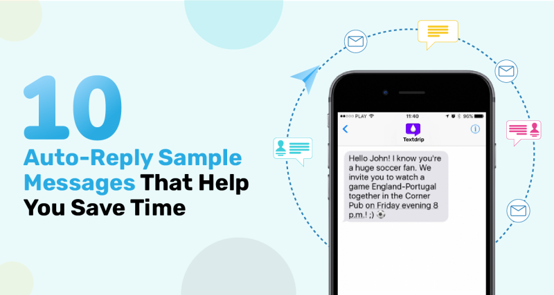 Auto-Reply Sample Messages