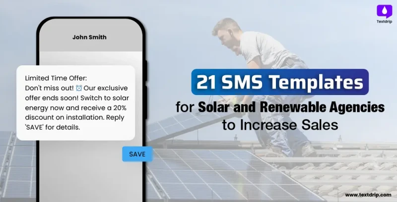 SMS Templates for Solar